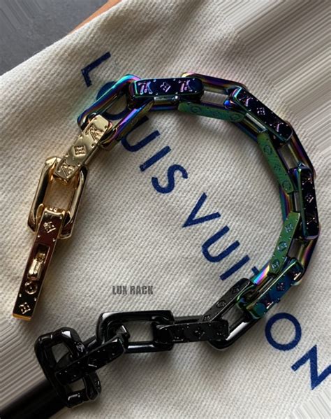 louis vuitton monogram color chain bracelet|Monogram Chain Bracelet .